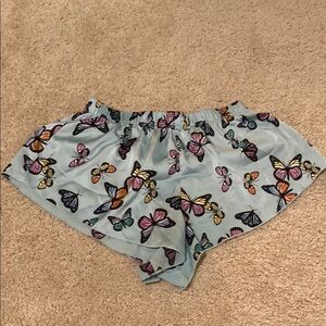 Colsie Butterfly Print Lounge Shorts